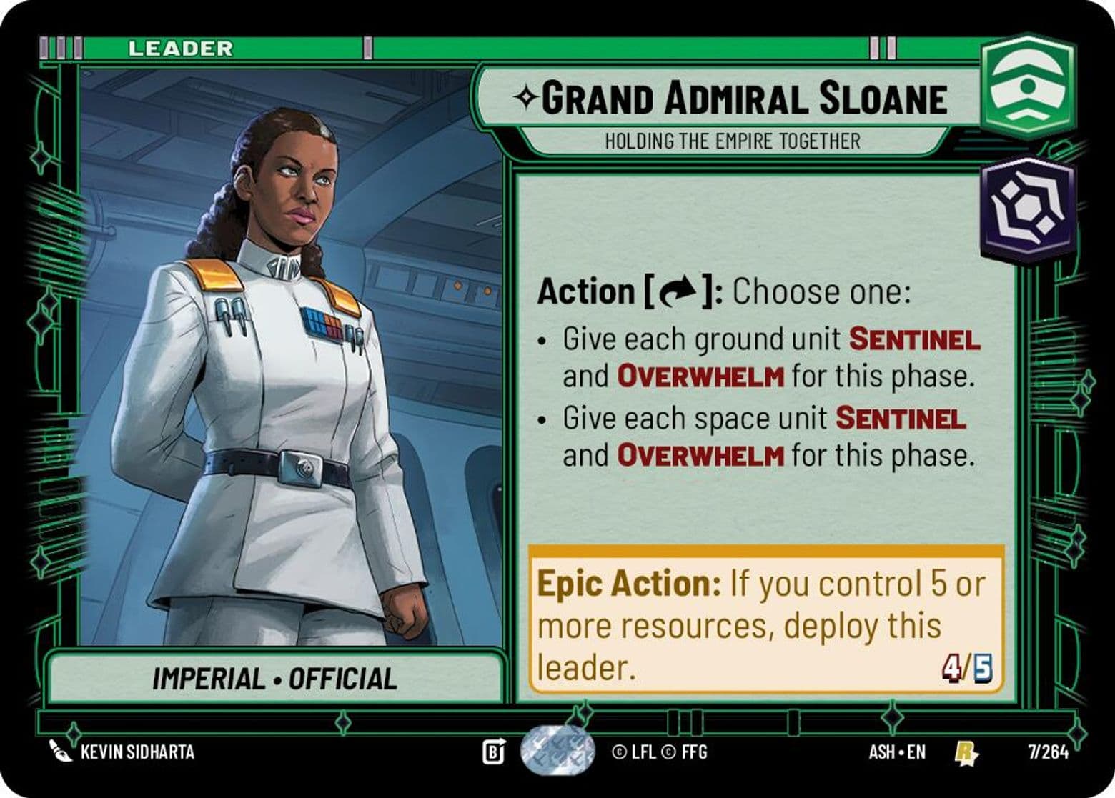 Grand Admiral Sloane - Holding the Empire Together