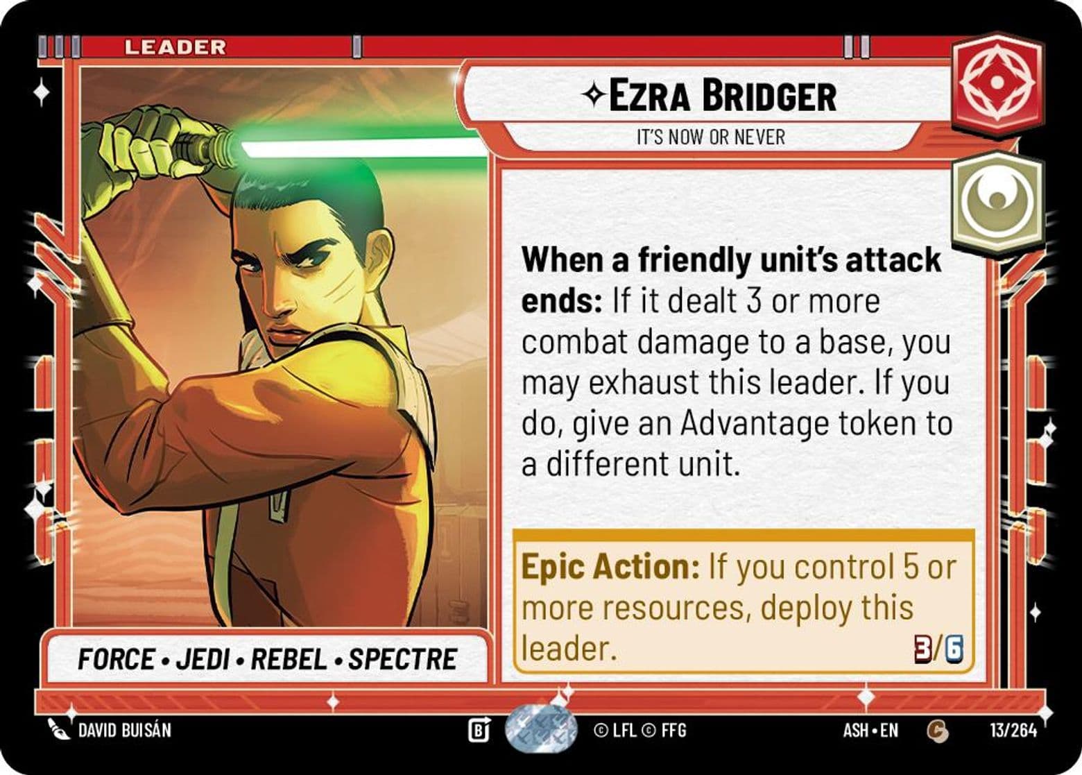 Ezra Bridger - It's Now or Never