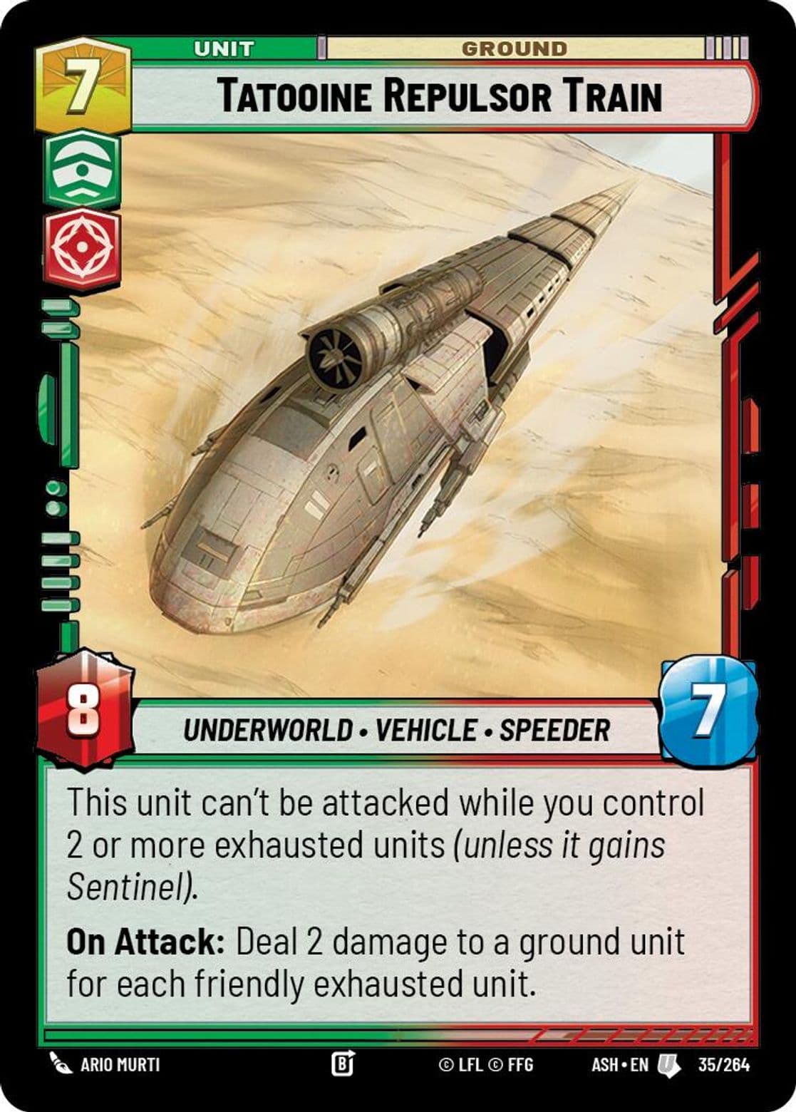 Tatooine Repulsor Train